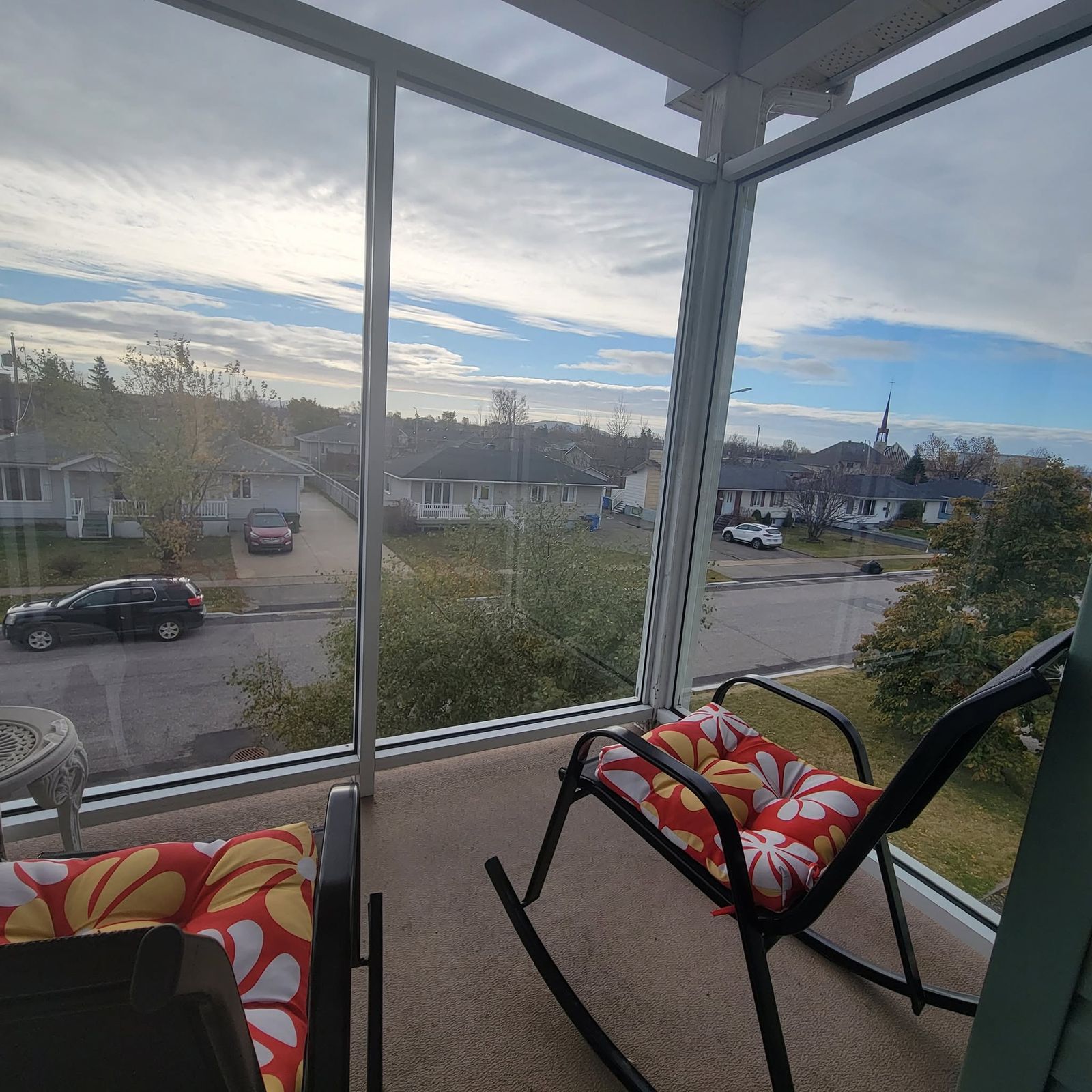 Vue panoramique depuis le balcon, Côte-Nord